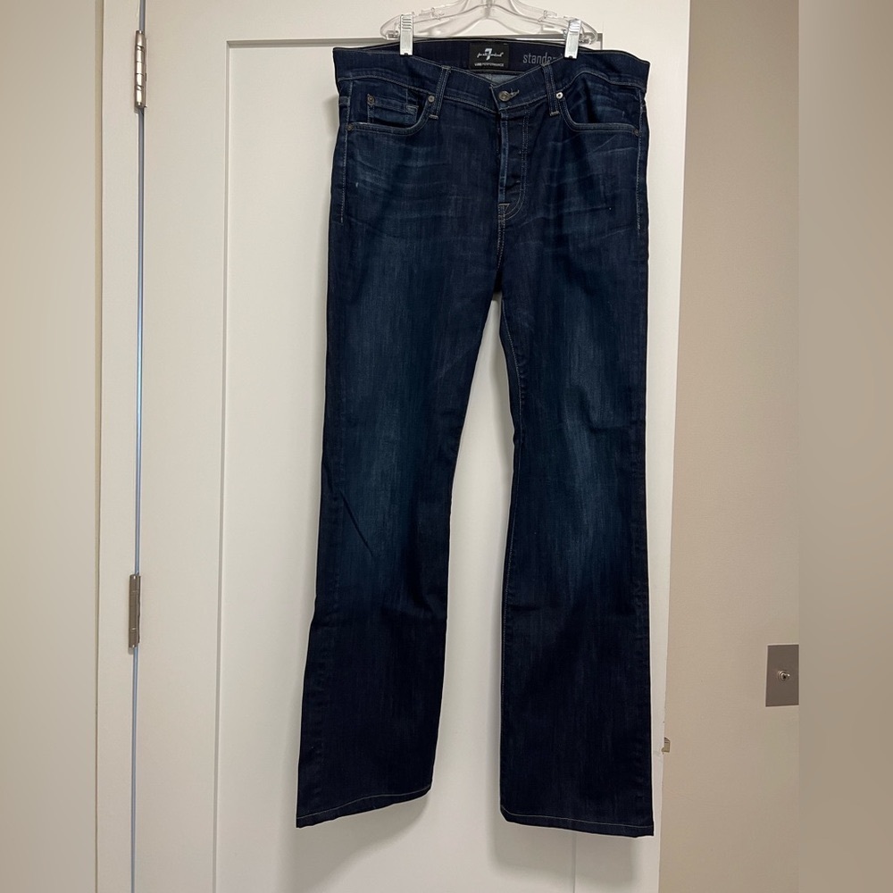 Like new! men 7 for all mankind Luxe performance size 34